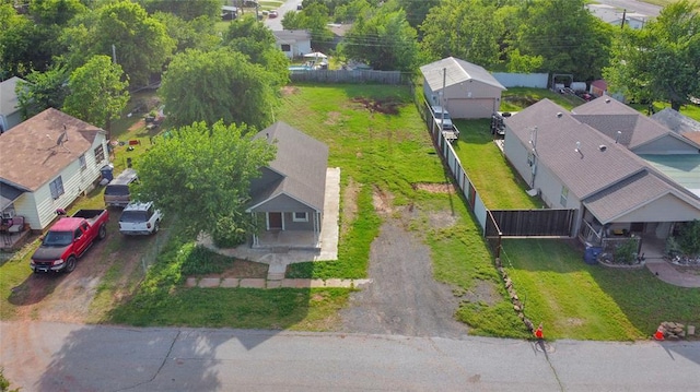 6017 Pat Ave, Oklahoma City, OK 73149 - aerial perspective of suburban area