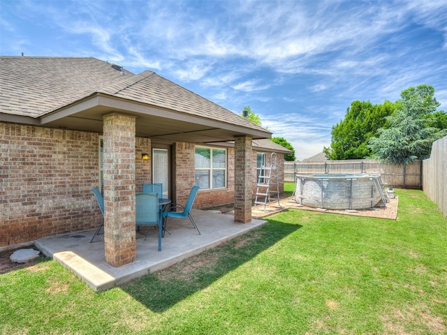 12005 NW 139th St, Piedmont, OK 73078 - view of yard with a patio