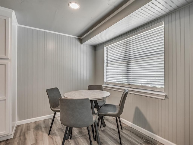 813 Branchwood Ct, Norman, OK 73072 - dining room with baseboards and wood finished floors