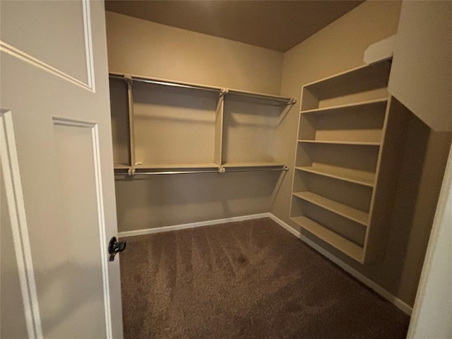 11308 NW 103rd St, Yukon, OK 73099 - spacious closet with dark colored carpet