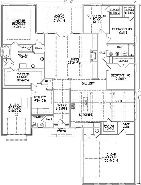 15717 Peterson Ave, Oklahoma City, OK 73078 - home floor plan