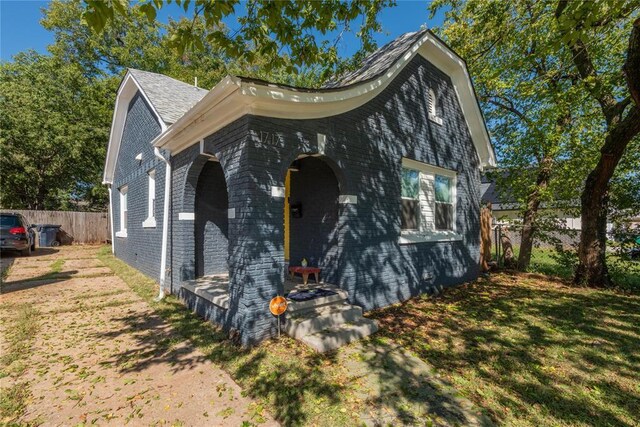 1717 N Kelham Ave, Oklahoma City, OK 73111 - view of front of house with brick siding