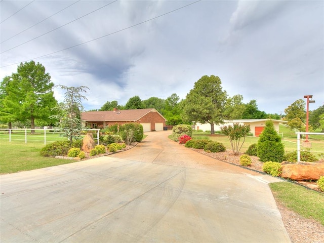 8501 S Council Rd, Oklahoma City, OK 73169 - view of single story home