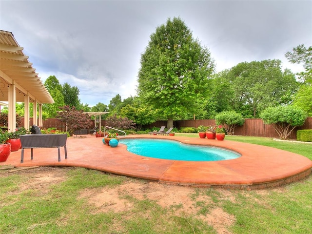 8501 S Council Rd, Oklahoma City, OK 73169 - view of pool featuring a patio area