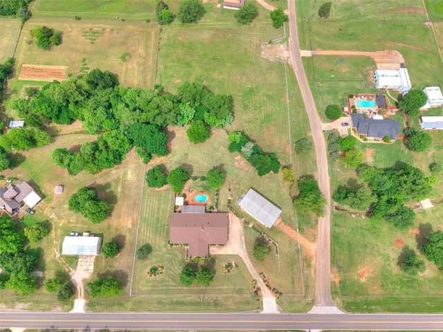 8501 S Council Rd, Oklahoma City, OK 73169 - aerial view of property's location featuring rural landscape