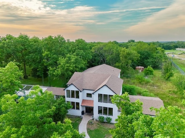 40202 Benson Park Rd, Shawnee, OK 74801 - view from above of property