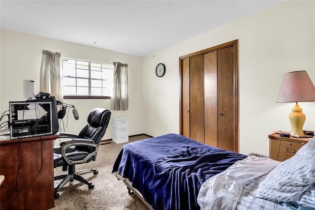 7108 S Kentucky St, Oklahoma City, OK 73159 - bedroom featuring carpet flooring, a desk, and baseboards
