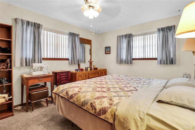 7108 S Kentucky St, Oklahoma City, OK 73159 - carpeted bedroom featuring a ceiling fan