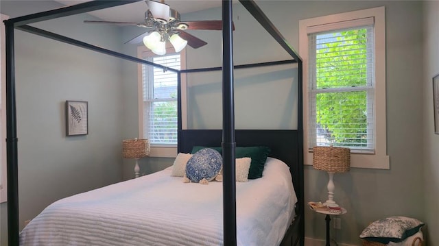 25 Firefly Ln, Eufaula, OK 74432 - bedroom featuring multiple windows
