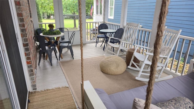 25 Firefly Ln, Eufaula, OK 74432 - view of sunroom / solarium