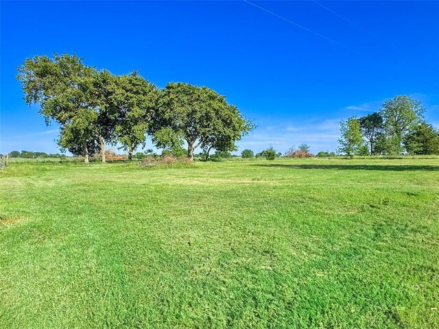 218 N 4150th Rd, Antlers, OK 74523 - view of green lawn featuring a rural view