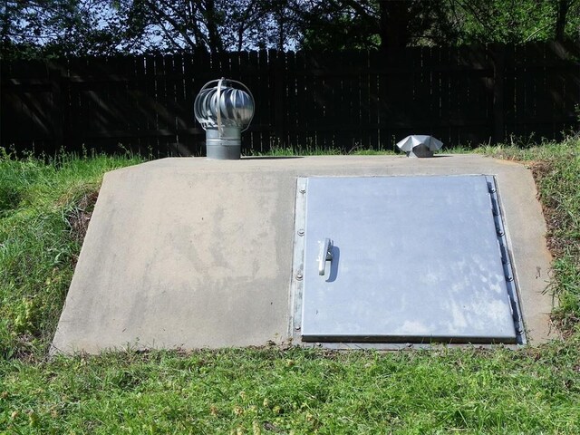 218 N 4150th Rd, Antlers, OK 74523 - view of storm shelter