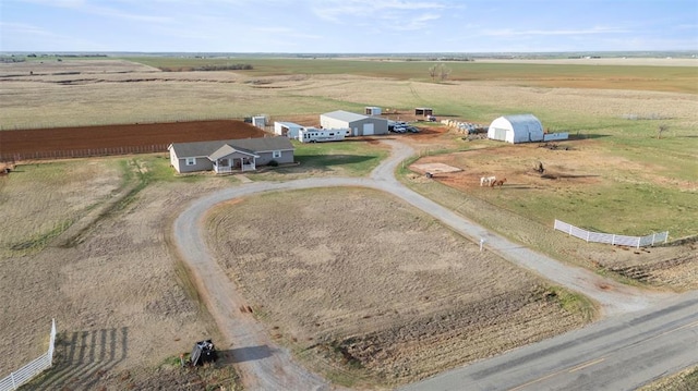 22950 E 1130th Rd, Bessie, OK 73622 - aerial view of sparsely populated area
