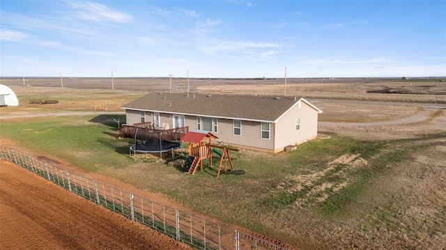22950 E 1130th Rd, Bessie, OK 73622 - aerial view of sparsely populated area
