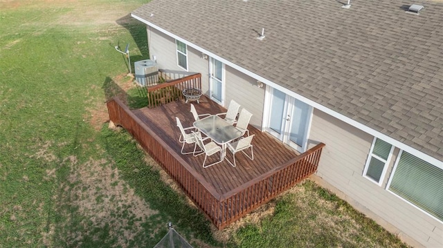 22950 E 1130th Rd, Bessie, OK 73622 - view from above of property