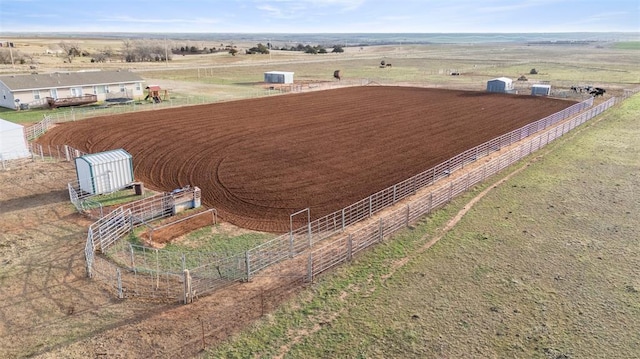 22950 E 1130th Rd, Bessie, OK 73622 - aerial view of sparsely populated area