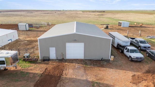 22950 E 1130th Rd, Bessie, OK 73622 - view of outdoor structure with a view of rural / pastoral area