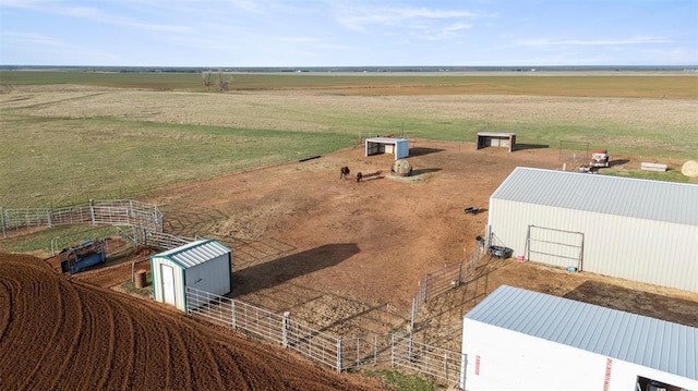 22950 E 1130th Rd, Bessie, OK 73622 - view of rural area with agricultural land