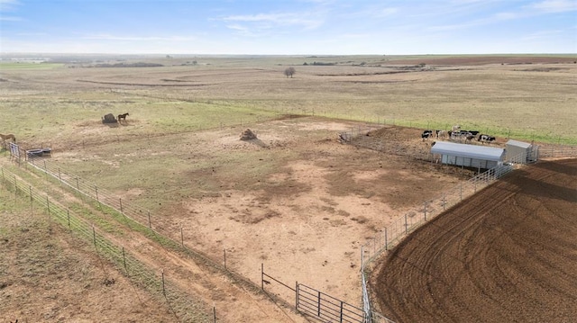 22950 E 1130th Rd, Bessie, OK 73622 - overview of rural landscape