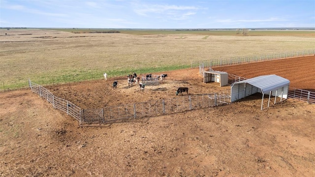 22950 E 1130th Rd, Bessie, OK 73622 - aerial view of sparsely populated area