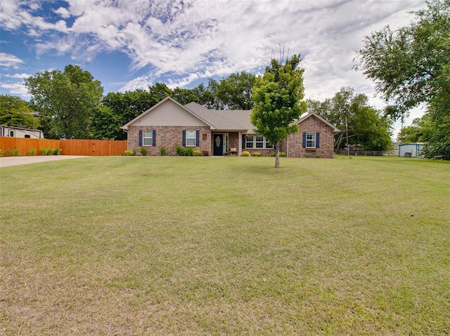 1015 N 3rd Ave, Stroud, OK 74079 - single story home featuring brick siding