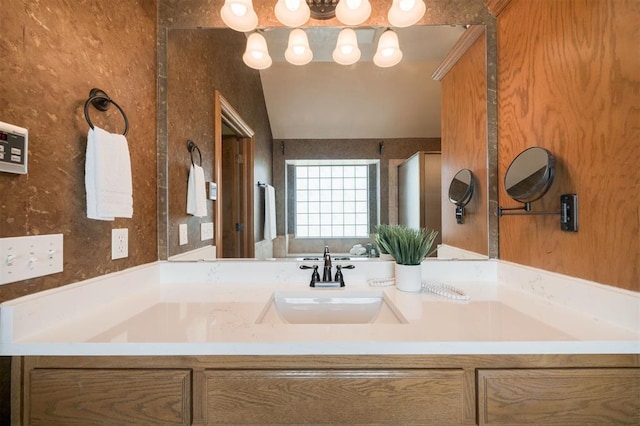 10681 NW 107th St, Yukon, OK 73099 - bathroom featuring vanity