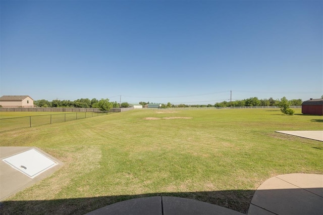 10681 NW 107th St, Yukon, OK 73099 - view of yard