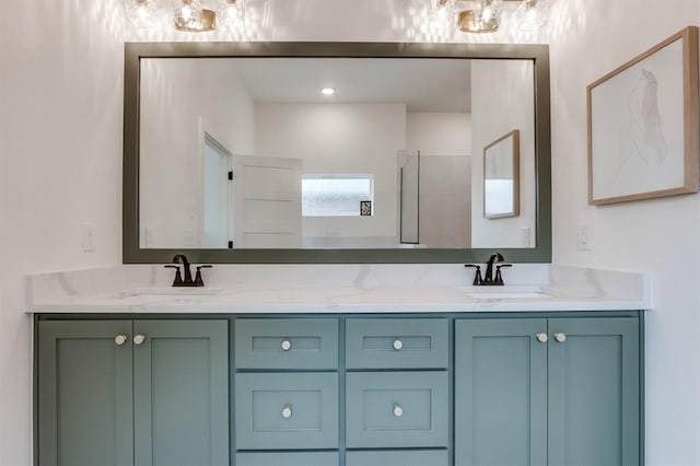 11616 NW 106th St, Yukon, OK 73099 - full bathroom with double vanity