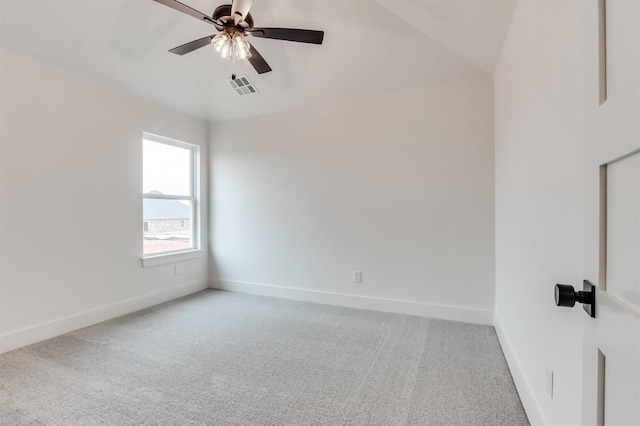 11616 NW 106th St, Yukon, OK 73099 - carpeted empty room with baseboards and a ceiling fan