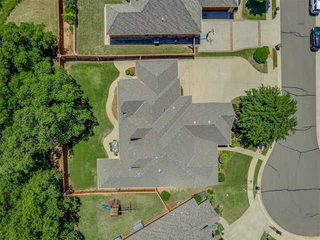 4300 High Range Ln, Edmond, OK 73034 - bird's eye view