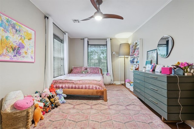 1109 Tedford Way, Nichols Hills, OK 73116 - bedroom with a ceiling fan