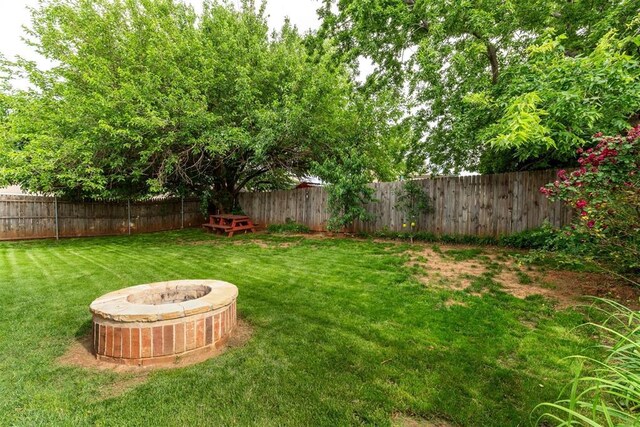 1712 De Vita Rd, Edmond, OK 73003 - view of yard