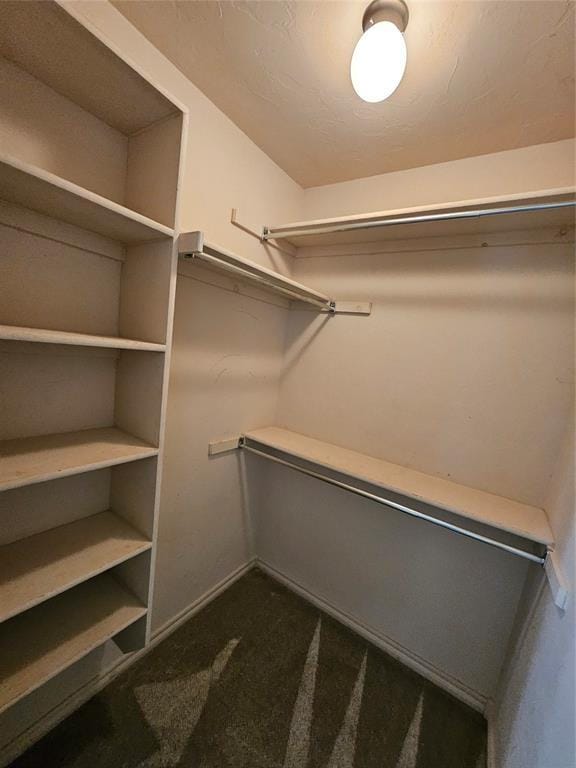 1801 Caribou St, Altus, OK 73521 - spacious closet with dark carpet