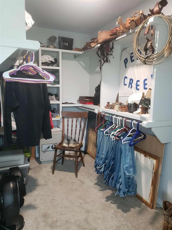 14452 Ns 3630th Rd, Sasakwa, OK 74867 - walk in closet with carpet