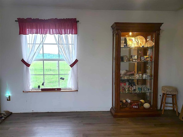14452 Ns 3630th Rd, Sasakwa, OK 74867 - spare room with wood finished floors