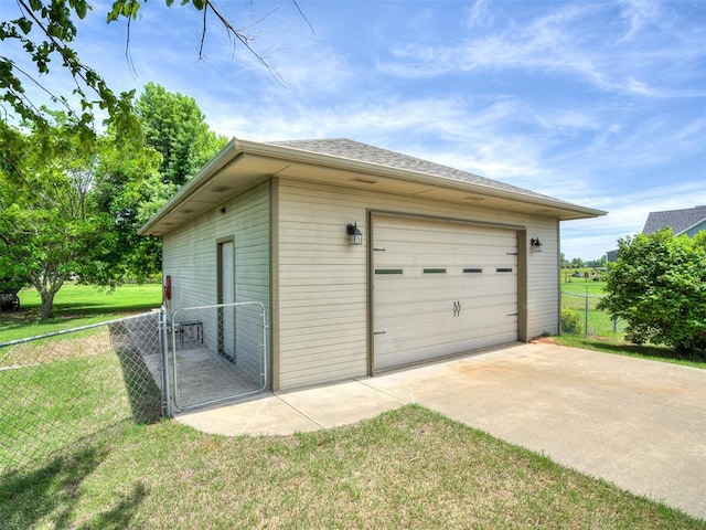 1960 Bermuda Dr, Newcastle, OK 73065 - view of detached garage