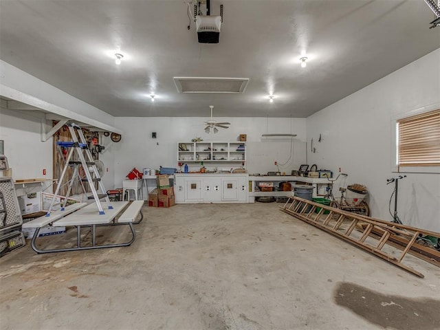 1960 Bermuda Dr, Newcastle, OK 73065 - garage with a garage door opener