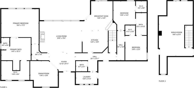 1960 Bermuda Dr, Newcastle, OK 73065 - floor plan / room layout