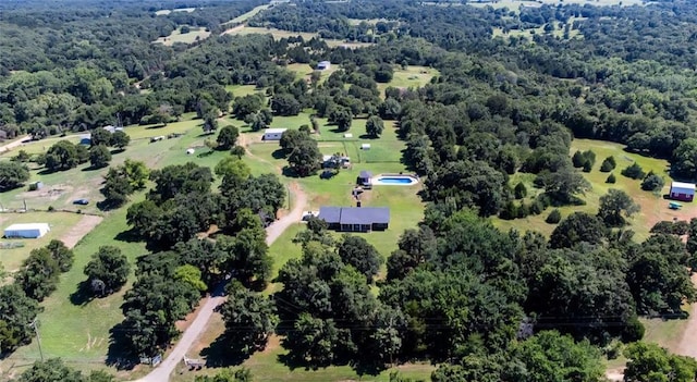 330917 E 940th Rd, Wellston, OK 74881 - bird's eye view of a forest