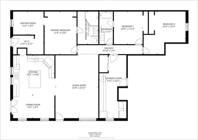 20302 Kings Rd, Shawnee, OK 74801 - floor plan / room layout
