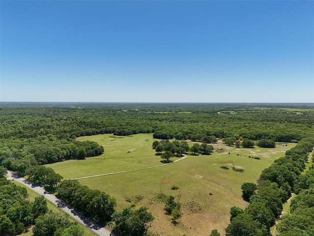 20302 Kings Rd, Shawnee, OK 74801 - bird's eye view of a heavily wooded area