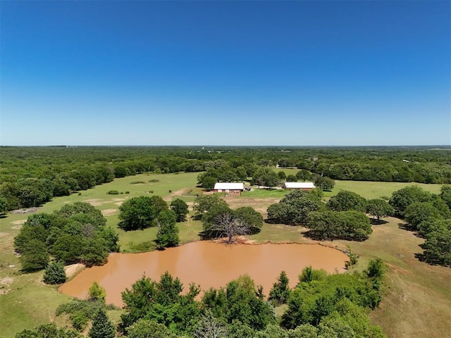 20302 Kings Rd, Shawnee, OK 74801 - drone / aerial view of a large body of water