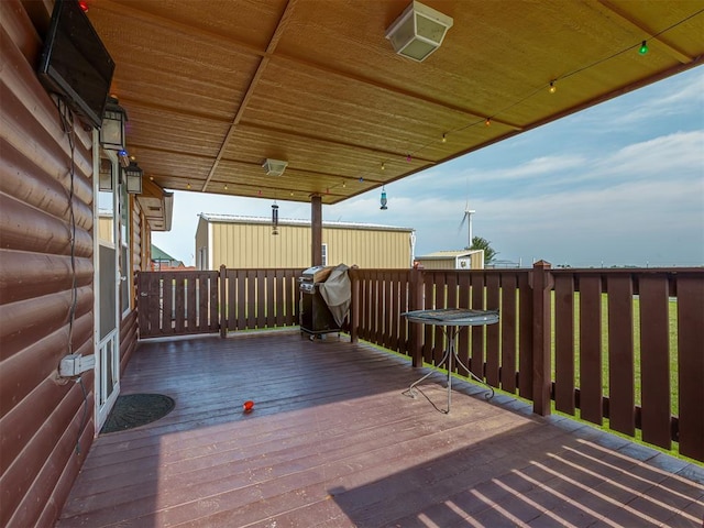 1466 County Rd 1188, Tuttle, OK 73089 - deck with grilling area
