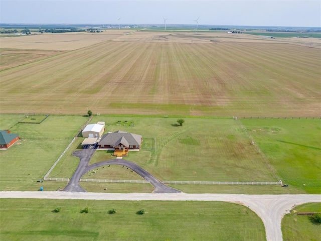 1466 County Rd 1188, Tuttle, OK 73089 - aerial view of sparsely populated area with abundant farmland