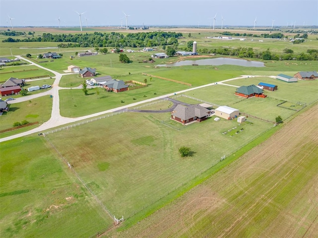 1466 County Rd 1188, Tuttle, OK 73089 - view of rural area featuring a nearby body of water
