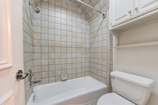 14812 Maplelake Dr, Edmond, OK 73013 - full bath with toilet and shower / bathtub combination