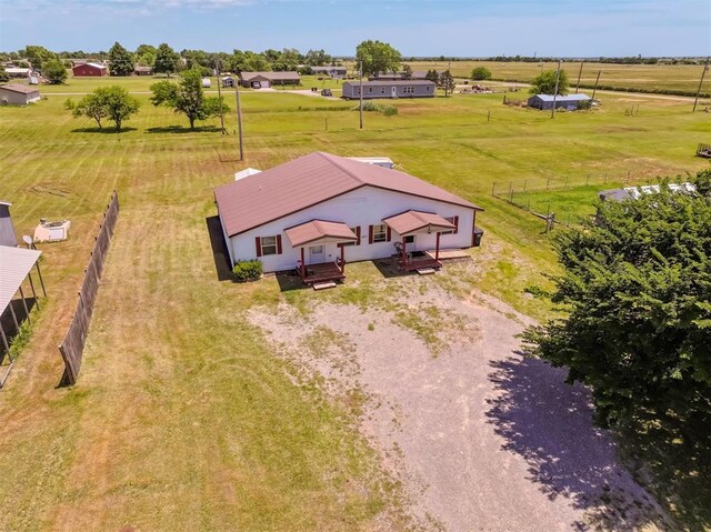 109 Clover Ln, Amber, OK 73004 - overview of rural landscape