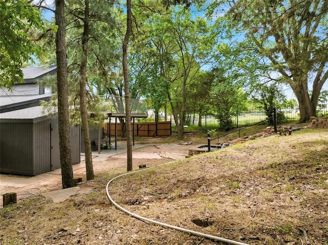 3223 Northridge Dr, Purcell, OK 73080 - view of yard featuring fence and a patio