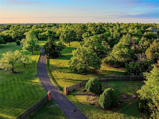 2901 NE 122nd St, Edmond, OK 73013 - aerial view of property's location featuring rural landscape