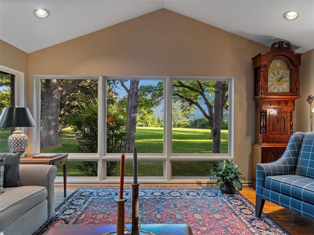 2901 NE 122nd St, Edmond, OK 73013 - sunroom / solarium with vaulted ceiling and plenty of natural light